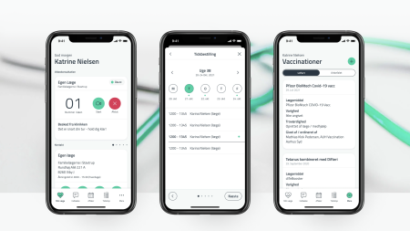 Min Laege est l'application standard du système de santé danois