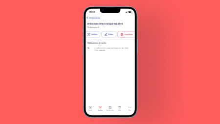 Présentation de l'application Compassana pour les ordonnances électroniques